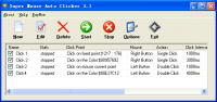 Super Mouse Auto Clicker 4.1.9 screenshot. Click to enlarge!
