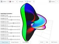Super Shapes screenshot. Click to enlarge!