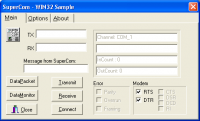SuperCom 7.8 screenshot. Click to enlarge!