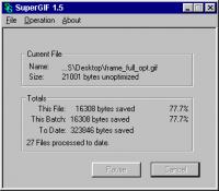 SuperGIF for Windows 1.5 screenshot. Click to enlarge!