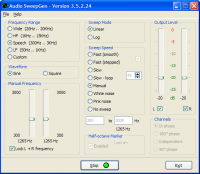 SweepGen 3.7.4.36 screenshot. Click to enlarge!