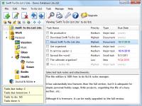 Swift To-Do List Lite 3.0551 screenshot. Click to enlarge!