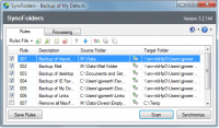 SyncFolders 3.4.369 screenshot. Click to enlarge!