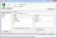 SyncJob Calendar 1.4.1.436 Beta screenshot. Click to enlarge!