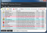 Synei Startup Manager 1.12 screenshot. Click to enlarge!