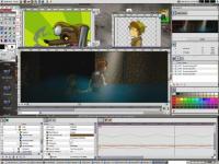 Synfig Studio 1.0.2 screenshot. Click to enlarge!