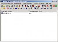 SysUtils LAN Administration System 1.3 screenshot. Click to enlarge!