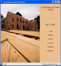 T-Minus New Home Completed Countdown 6.0 screenshot. Click to enlarge!