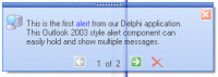 TAdvAlertWindow 1.8.2.0 screenshot. Click to enlarge!