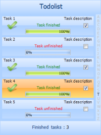 TAdvSmoothListBox 2.7.0.1 screenshot. Click to enlarge!