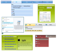 TAdvSmoothMegaMenu 1.3.5.0 screenshot. Click to enlarge!