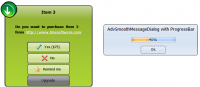 TAdvSmoothMessageDialog 1.2.1.0 screenshot. Click to enlarge!