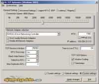 TCP Optimizer 4.0.6 screenshot. Click to enlarge!