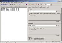 THE Rename 2.1.6 screenshot. Click to enlarge!