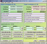 TRANSDAT 20.33 screenshot. Click to enlarge!