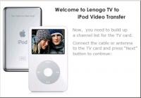 TV to iPod f 2.4 screenshot. Click to enlarge!