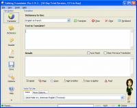 Talking Translator Pro 1.9.3 screenshot. Click to enlarge!