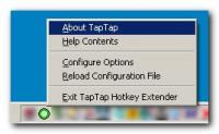 TapTap Hotkey Extender 1.03.01 screenshot. Click to enlarge!
