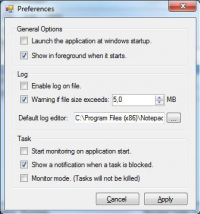Task Blocker 1.4.4919.25871 screenshot. Click to enlarge!