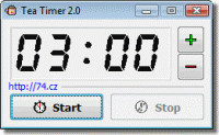 Tea Timer 2.4.21.50 screenshot. Click to enlarge!
