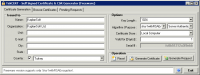 TekCERT 2.2.5 screenshot. Click to enlarge!