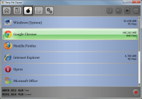 Temp File Cleaner 4.5.0 screenshot. Click to enlarge!