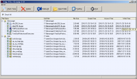 Temp File Cleanup 2.5.7 screenshot. Click to enlarge!