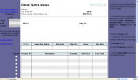 Template with Change Calculation screenshot. Click to enlarge!