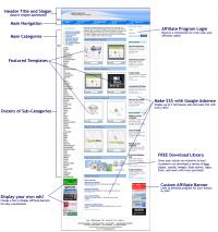 Templatereseller 7.9 screenshot. Click to enlarge!