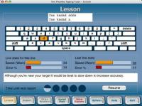 Ten Thumbs Typing Tutor 4.7 screenshot. Click to enlarge!