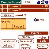 Tennis Board 1.1 screenshot. Click to enlarge!