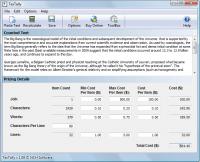 TexTally Word Line and Character Counter 1.10 screenshot. Click to enlarge!