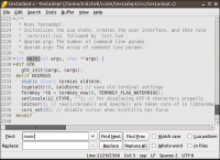 Textadept 9.4 screenshot. Click to enlarge!