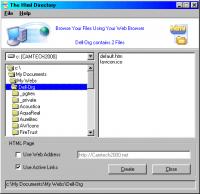 The Html Directory 1.0 screenshot. Click to enlarge!