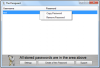 The Passguard 1.0 screenshot. Click to enlarge!
