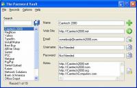 The Password Vault 2.0 screenshot. Click to enlarge!