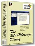 The StarMessage Diary Software 3.3 screenshot. Click to enlarge!