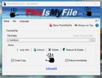 ThisIsMyFile 2.06 screenshot. Click to enlarge!