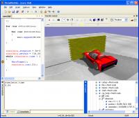 ThreeDimSim:3D Mechanics simulator 1.5.0.3 screenshot. Click to enlarge!