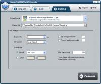 ThunderSoft Video to GIF Converter 1.5.1 screenshot. Click to enlarge!