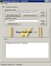 ThunderStor 3.0 screenshot. Click to enlarge!
