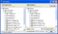 TiffSplitter 2.0 screenshot. Click to enlarge!