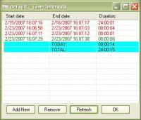 Time Aware 2007 1.0 screenshot. Click to enlarge!