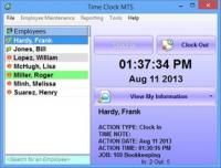 Time Clock MTS 6.0.3 screenshot. Click to enlarge!