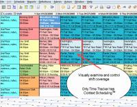 Time Tracker Scheduling Software 5.1 screenshot. Click to enlarge!