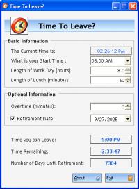 Time to Leave 1.0 screenshot. Click to enlarge!