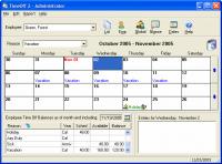 TimeOff 2.8.7 screenshot. Click to enlarge!