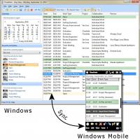 TimePanic for Windows and Pocket PC 2.8 screenshot. Click to enlarge!
