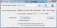 TinyReminder 38 screenshot. Click to enlarge!