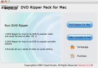 Tipard DVD Ripper Pack for Mac 3.3.30 screenshot. Click to enlarge!